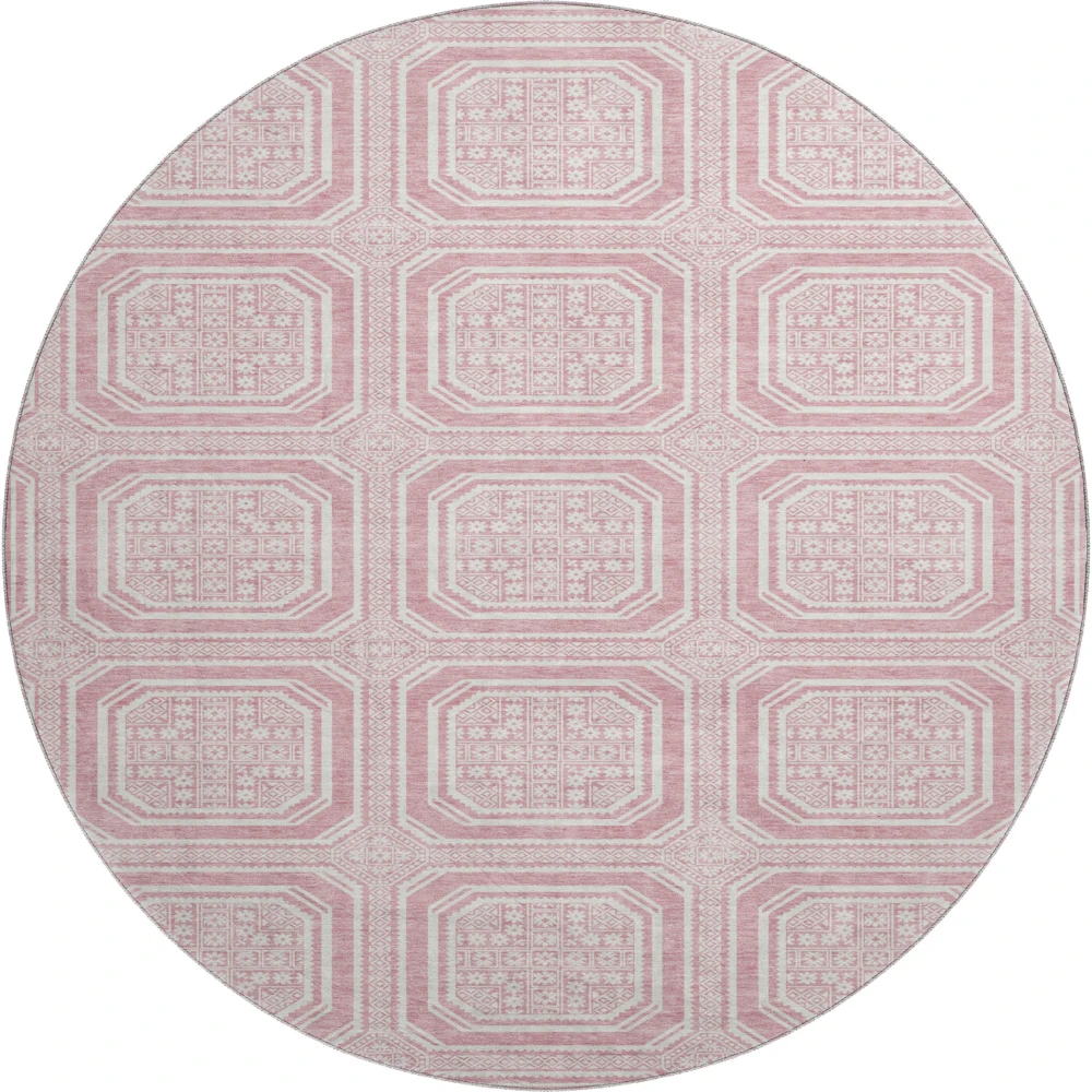 Mayfield AMF1451 Pink 8' x 8' Rug