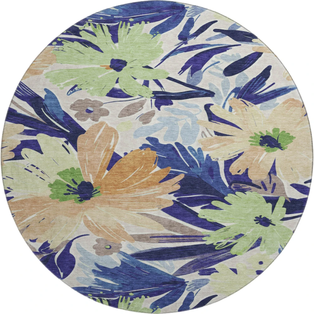 Mayfield AMF1481 Navy 8' x 8' Rug