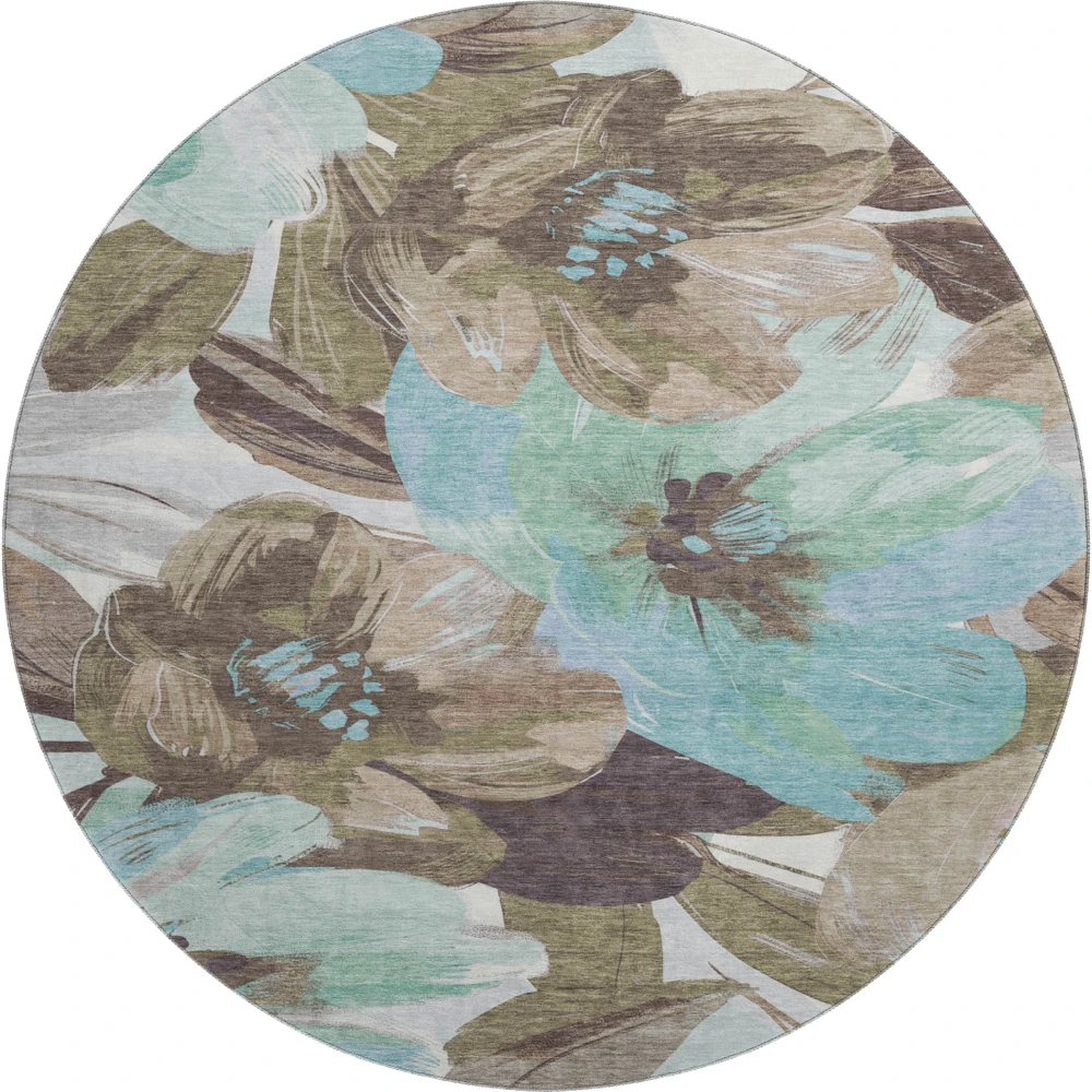 Mayfield AMF1487 Khaki 8' x 8' Rug