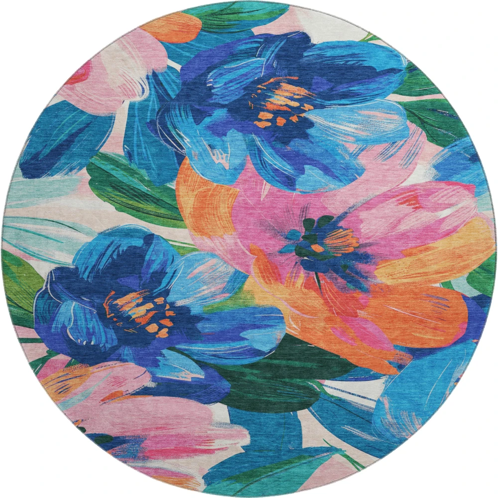 Mayfield AMF1487 Navy 8' x 8' Rug