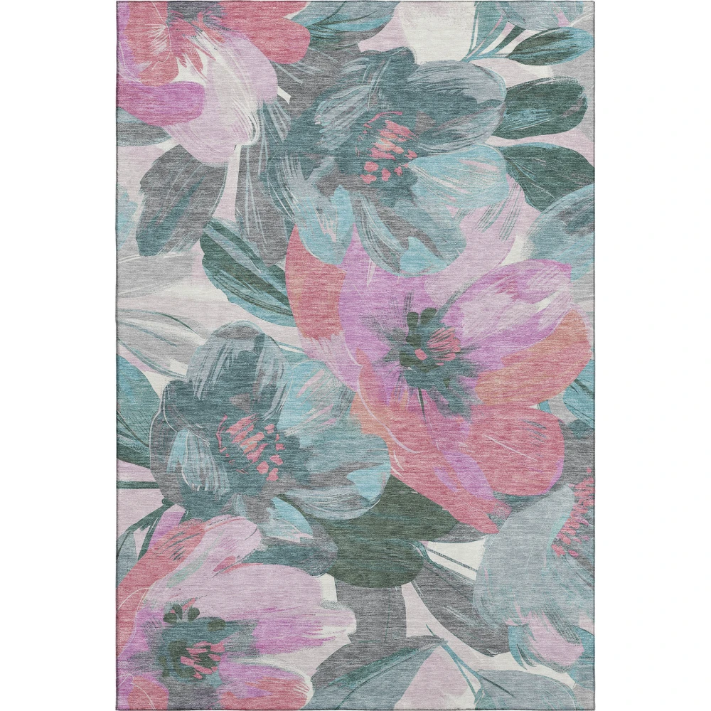 Mayfield AMF1487 Teal 3' x 5' Rug