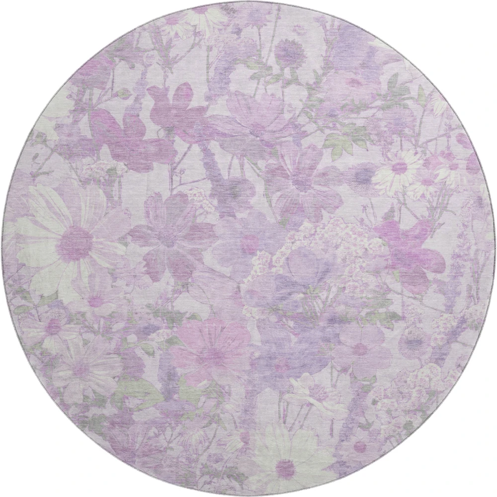 Mayfield AMF1506 Lavender 8' x 8' Rug