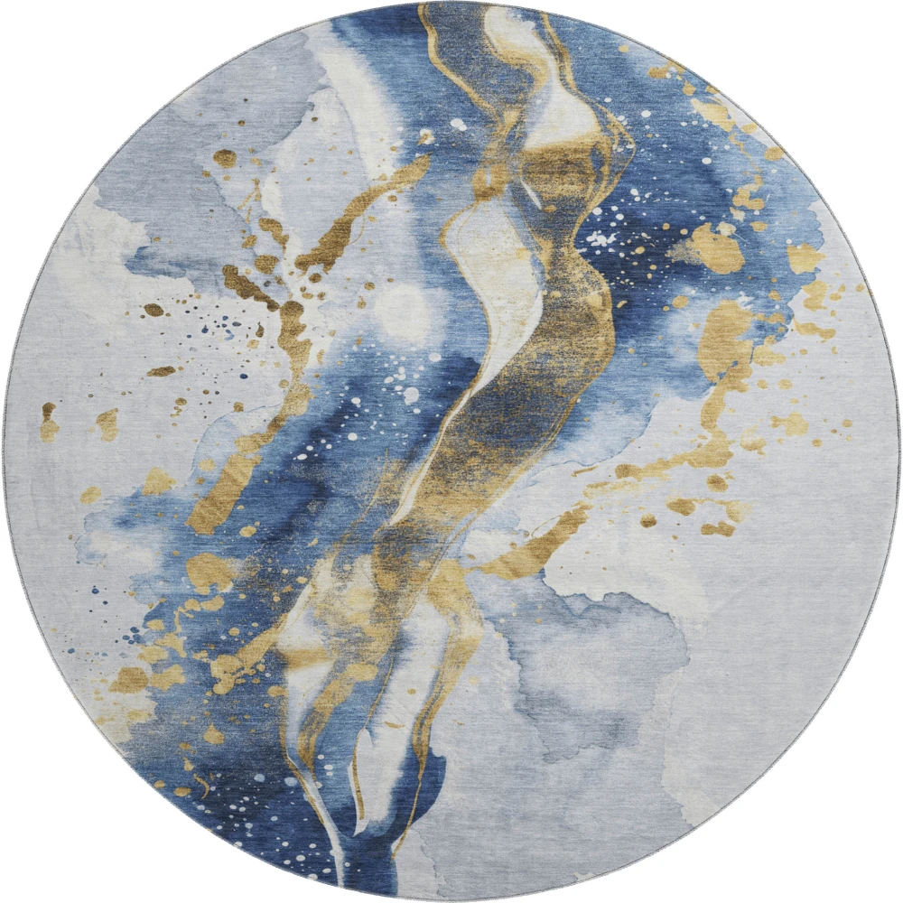Mayfield AMF1523 Blue 8' x 8' Rug