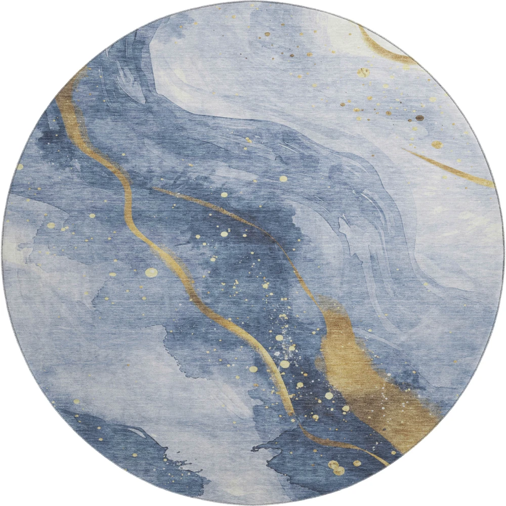 Mayfield AMF1529 Blue 8' x 8' Rug