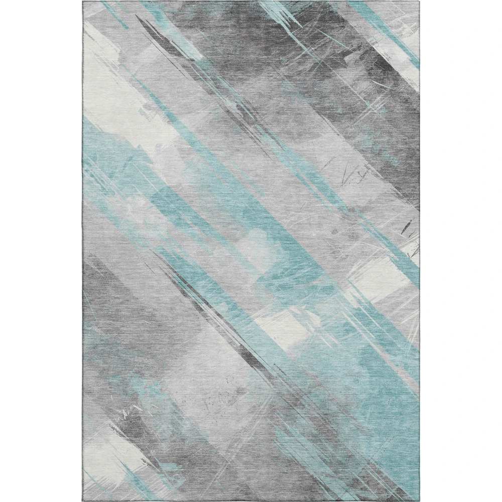 Mayfield AMF1535 Teal 8' x 10' Rug