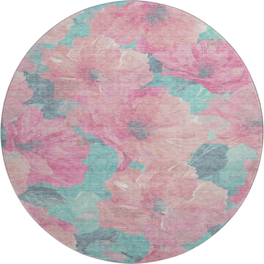 Mayfield AMF1542 Pink 8' x 8' Rug