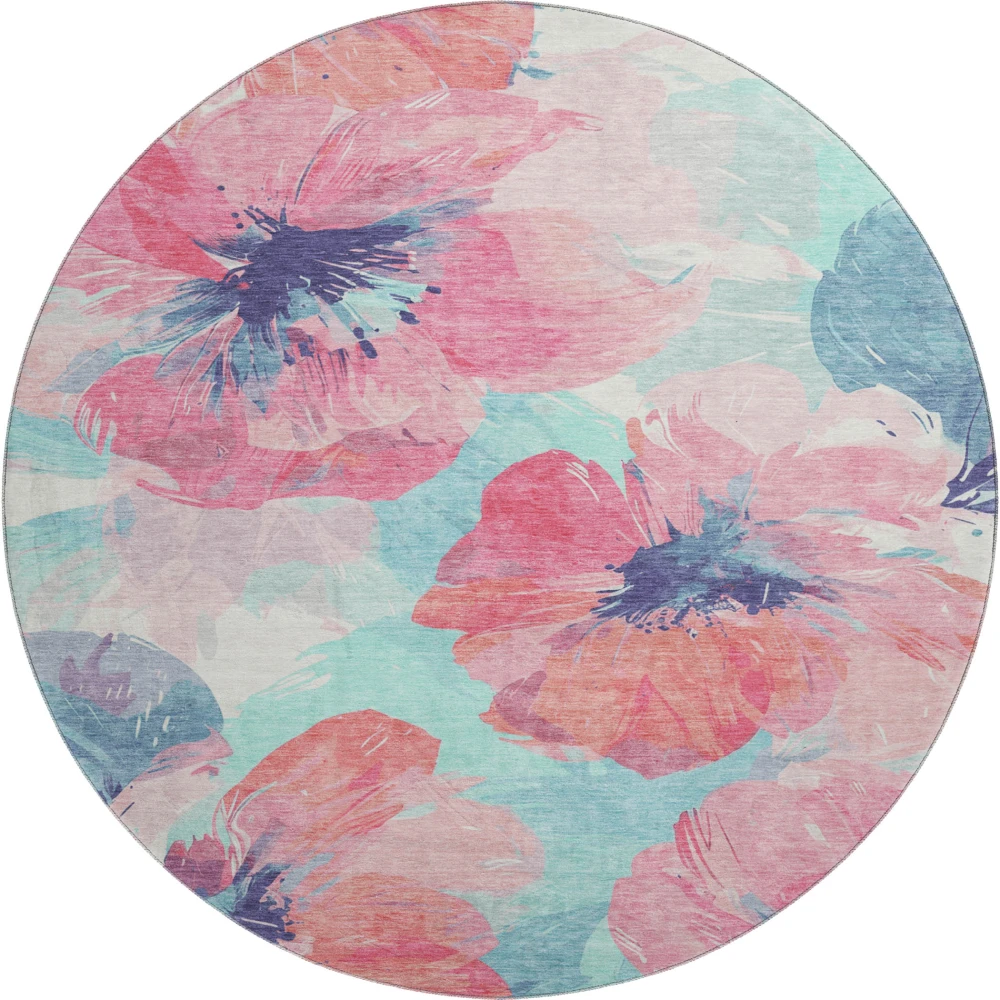 Mayfield AMF1554 Pink 8' x 8' Rug