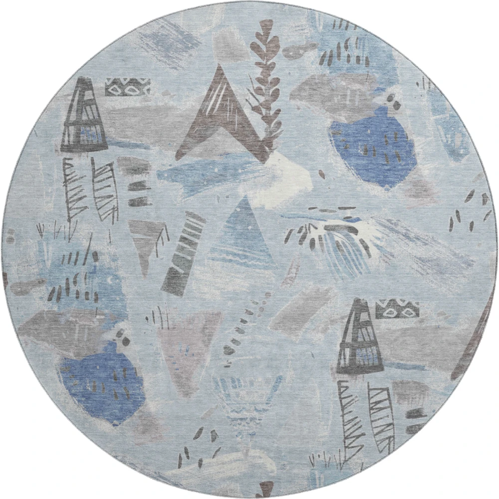Mayfield AMF1573 Sky 8' x 8' Rug
