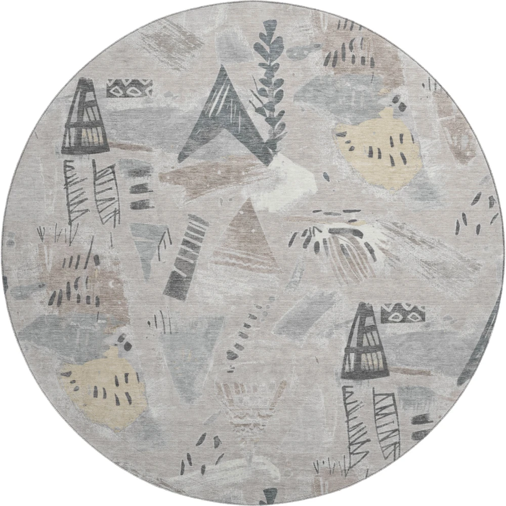 Mayfield AMF1573 Taupe 8' x 8' Rug