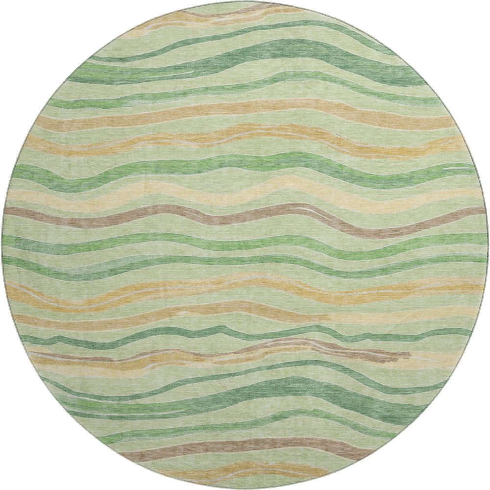 Mayfield AMF1581 Green 8' x 8' Rug