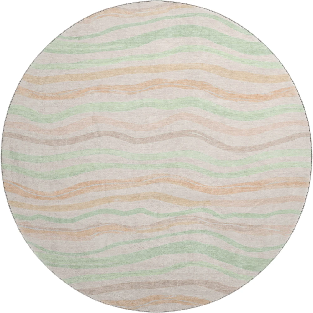 Mayfield AMF1581 Peach 8' x 8' Rug