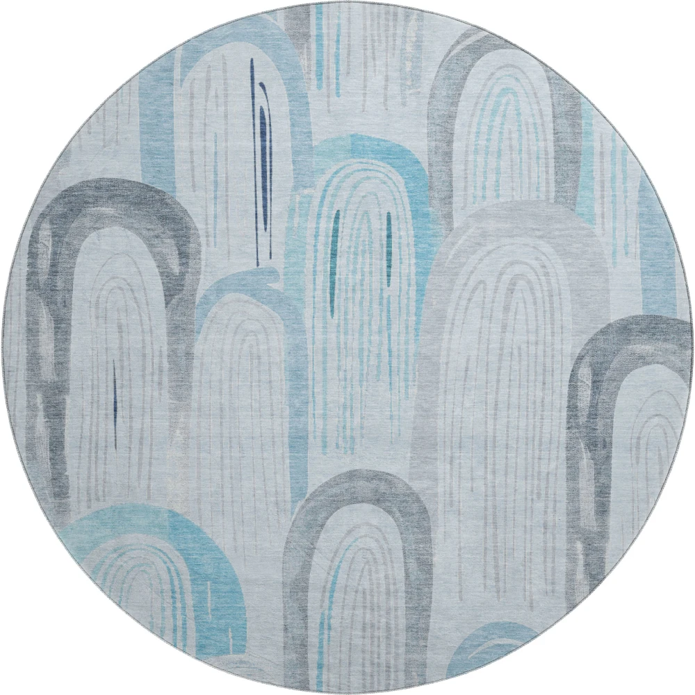 Mayfield AMF1588 Sky 8' x 8' Rug