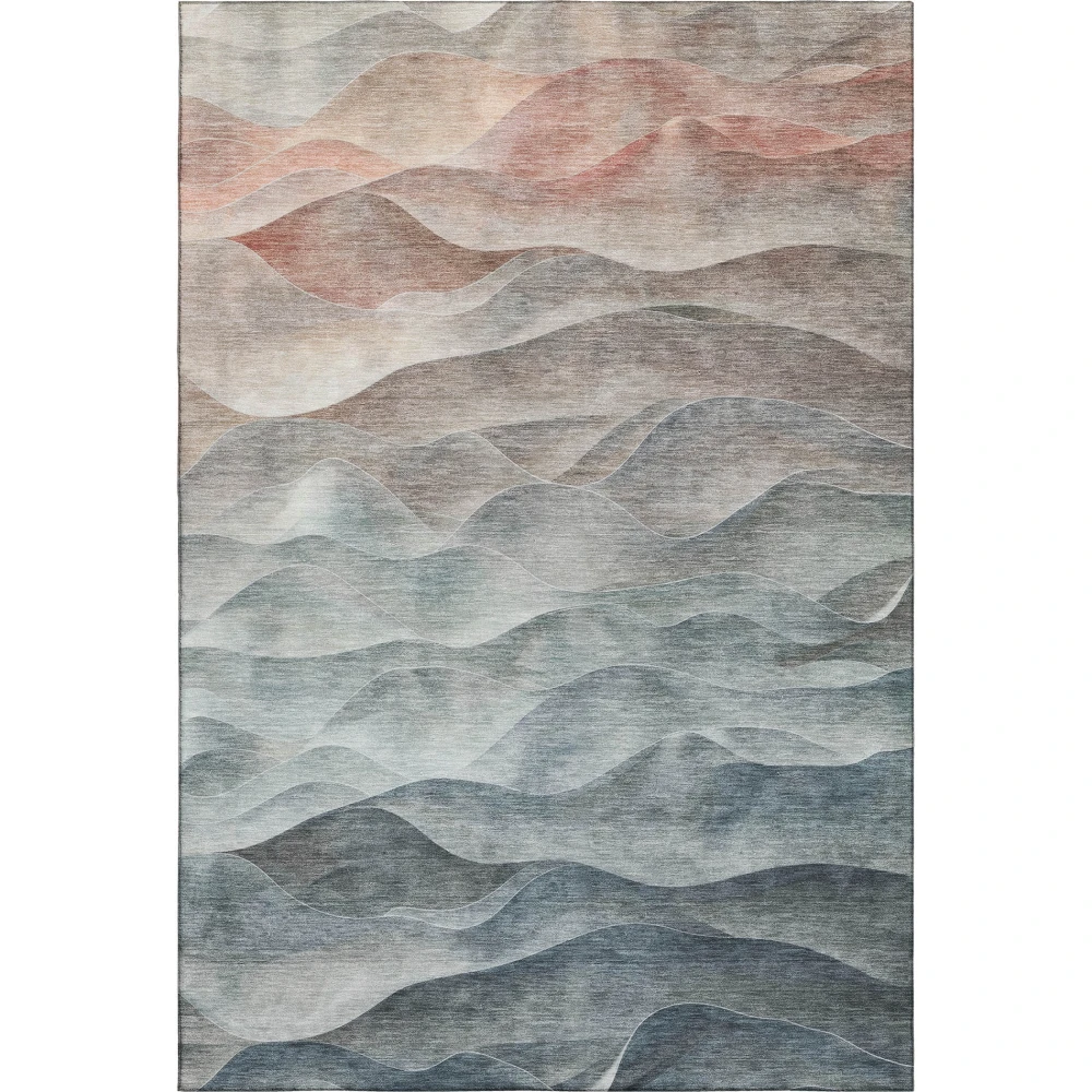 Mayfield AMF1618 Teal 10' x 14' Rug