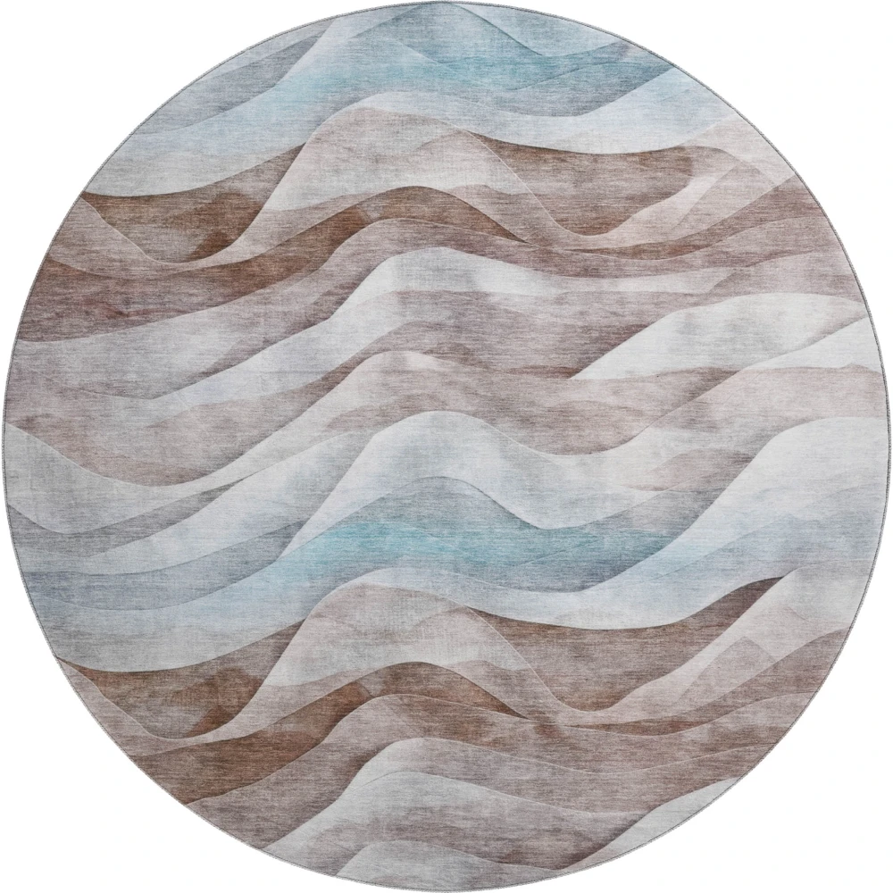 Mayfield AMF1619 Mocha 8' x 8' Rug
