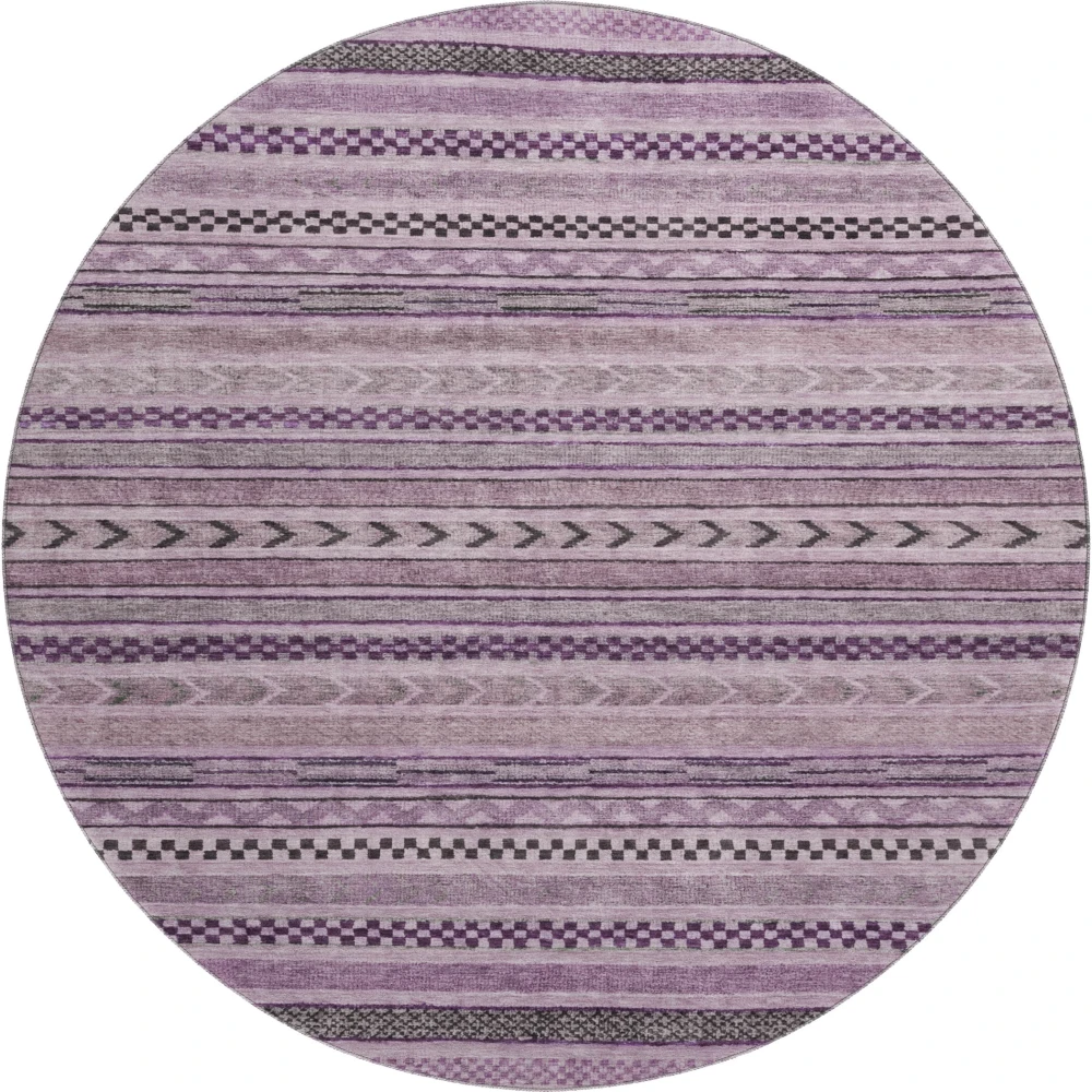 Mayfield AMF1625 Plum 8' x 8' Rug