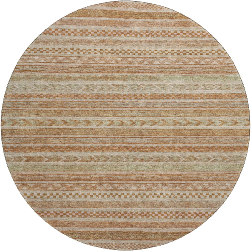Mayfield AMF1625 Terracotta 8' x 8' Rug