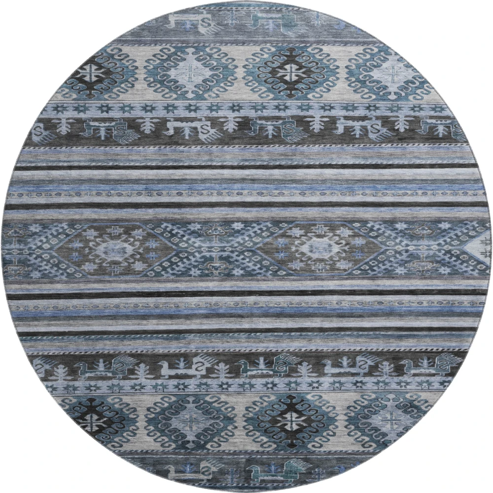Mayfield AMF1626 Blue 8' x 8' Rug