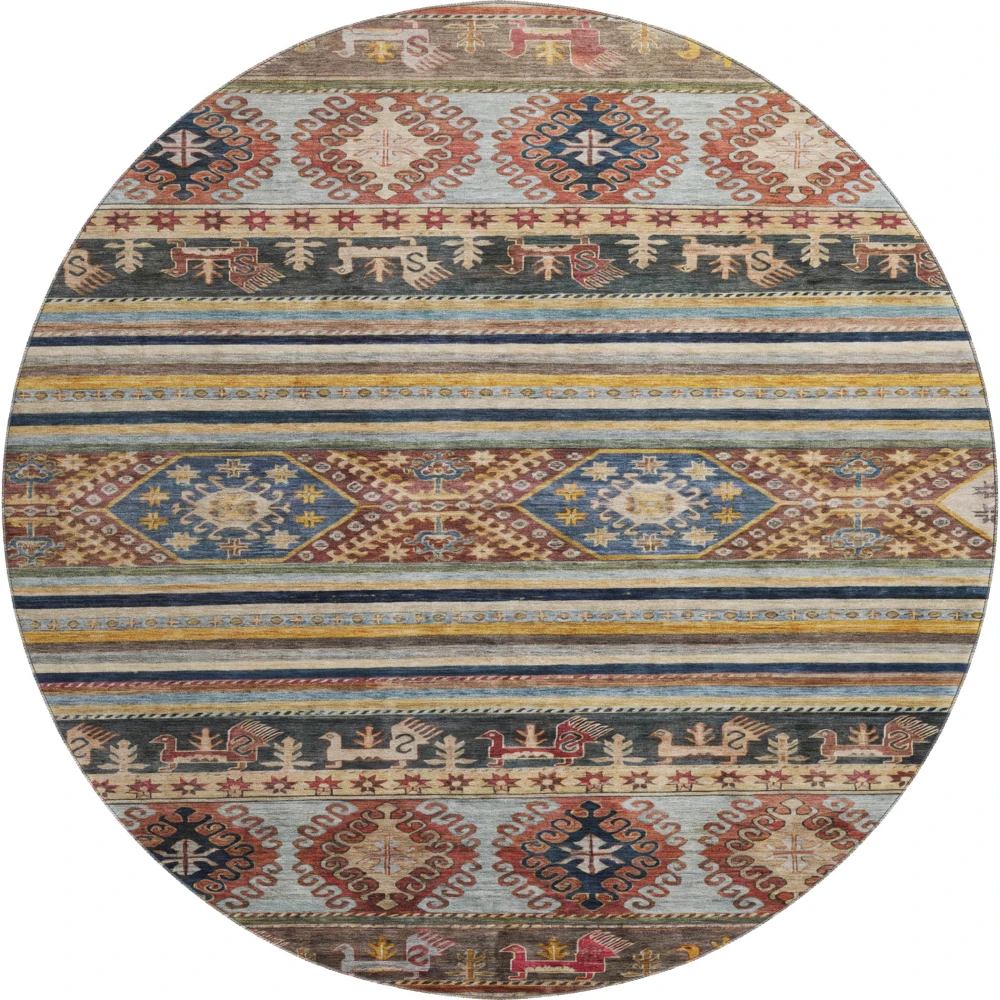 Mayfield AMF1626 Paprika 8' x 8' Rug