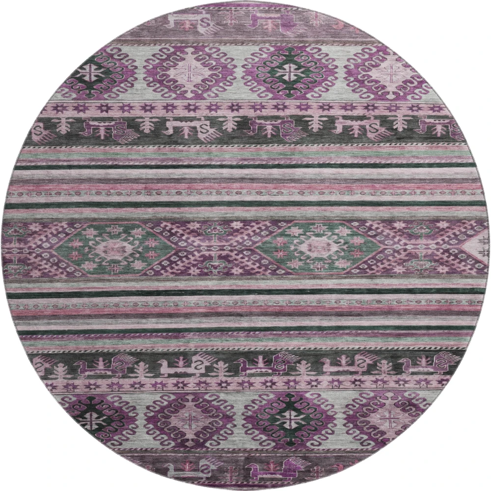 Mayfield AMF1626 Purple 8' x 8' Rug