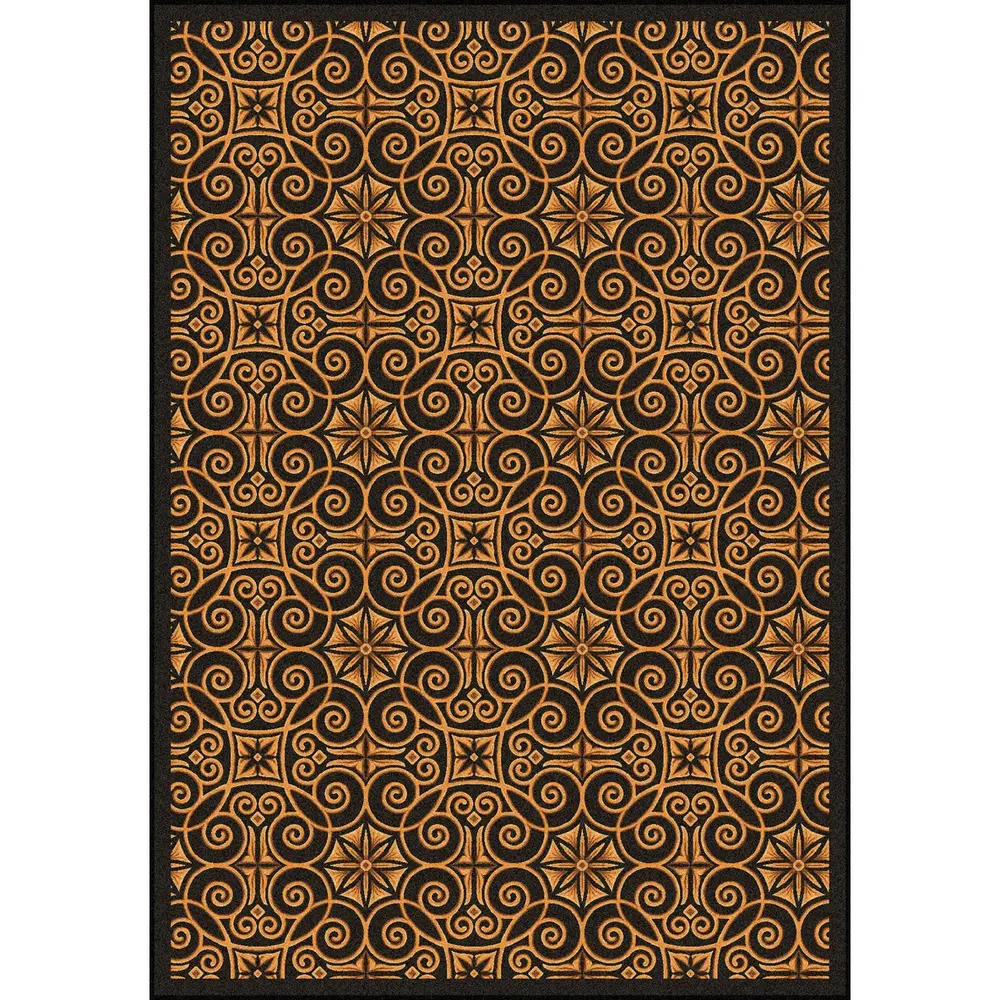 Any Day Matinee Antique Scroll 7'8