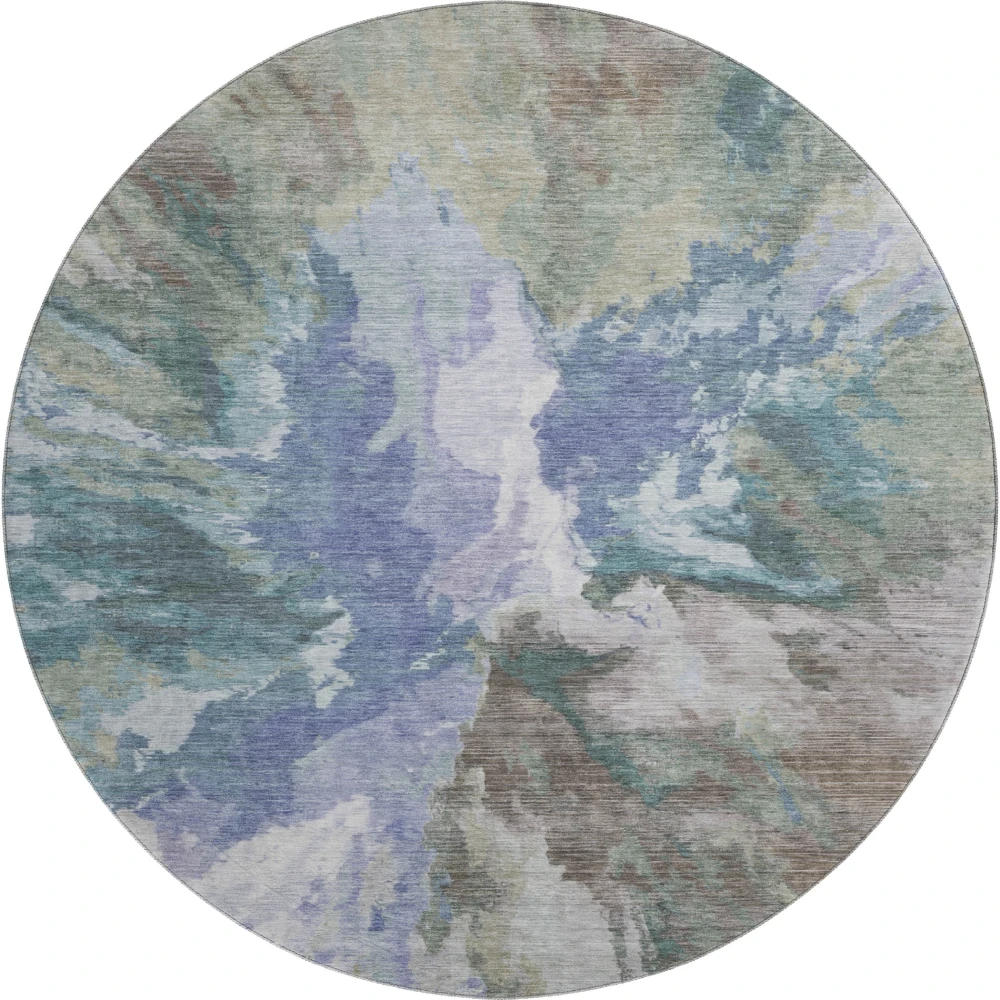 Mayfield AMF1632 Blue 8' x 8' Rug