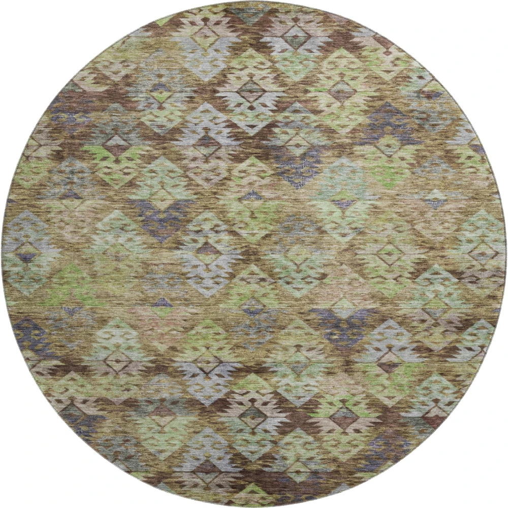 Mayfield AMF1637 Brown 8' x 8' Rug
