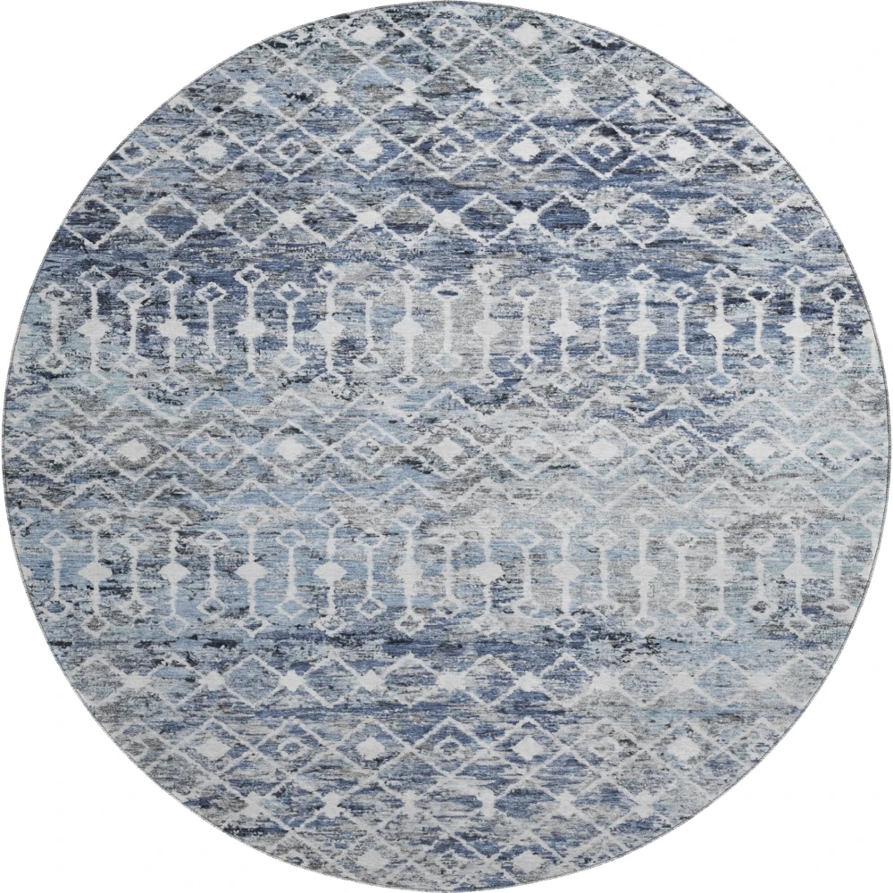 Mayfield AMF1638 Blue 8' x 8' Rug