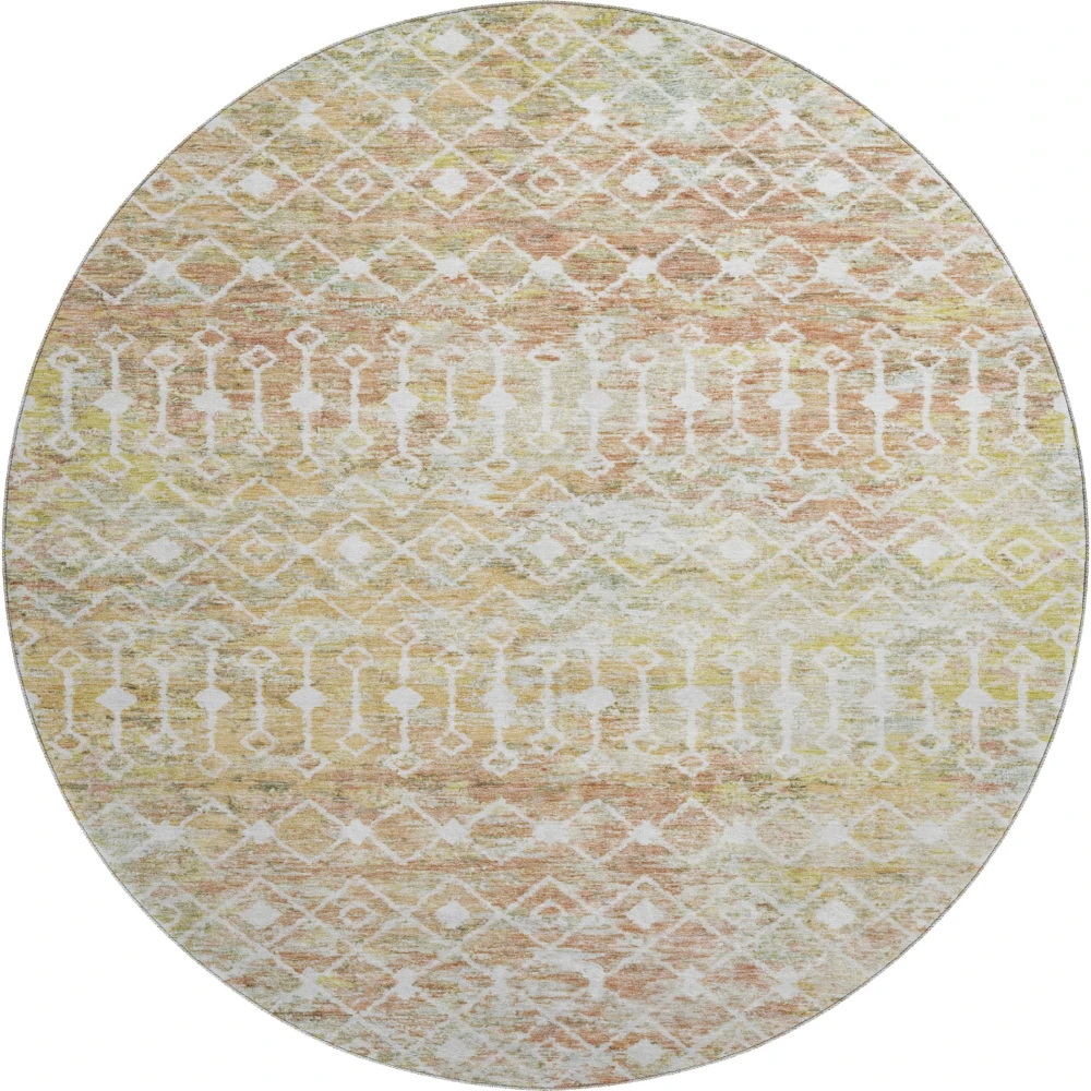 Mayfield AMF1638 Peach 8' x 8' Rug