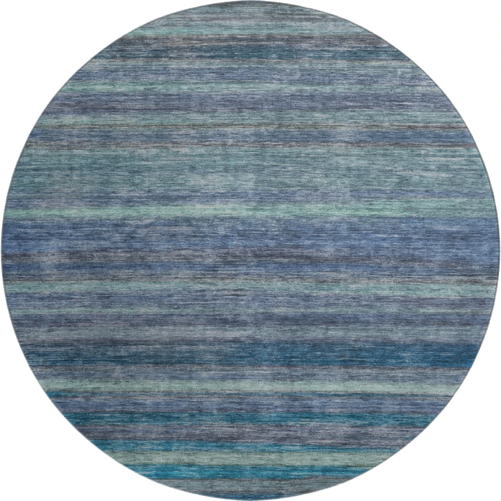 Mayfield AMF1639 Blue 8' x 8' Rug