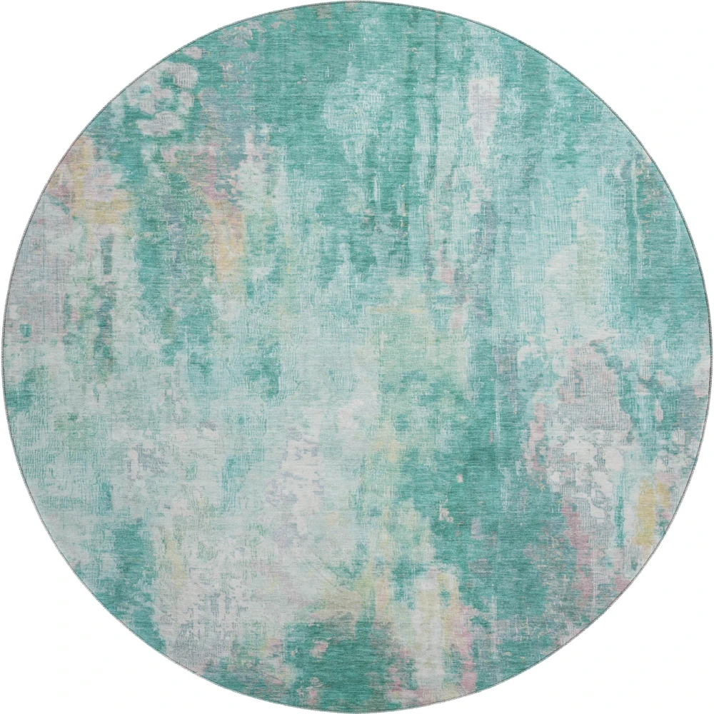 Mayfield AMF1640 Teal 8' x 8' Rug