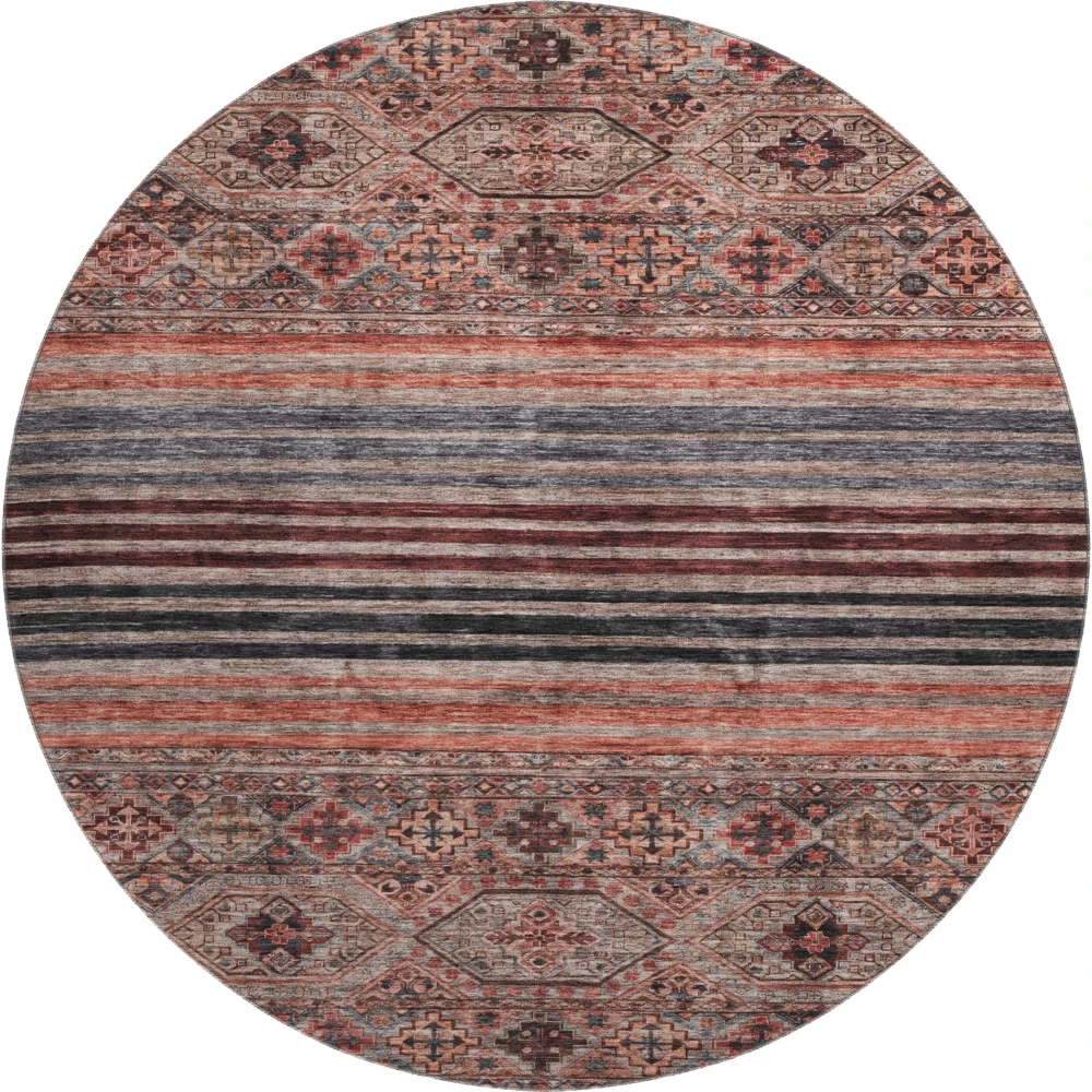 Mayfield AMF1641 Paprika 8' x 8' Rug
