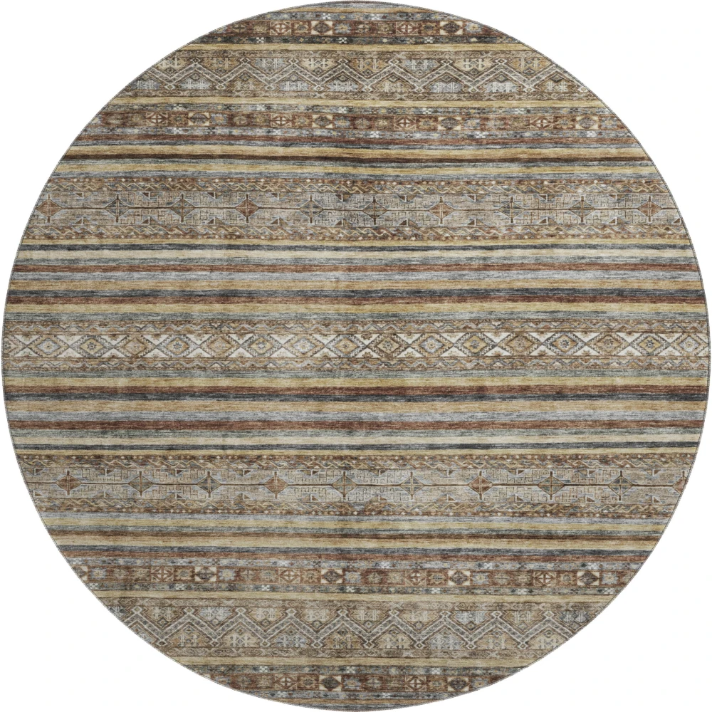 Mayfield AMF1644 Brown 8' x 8' Rug