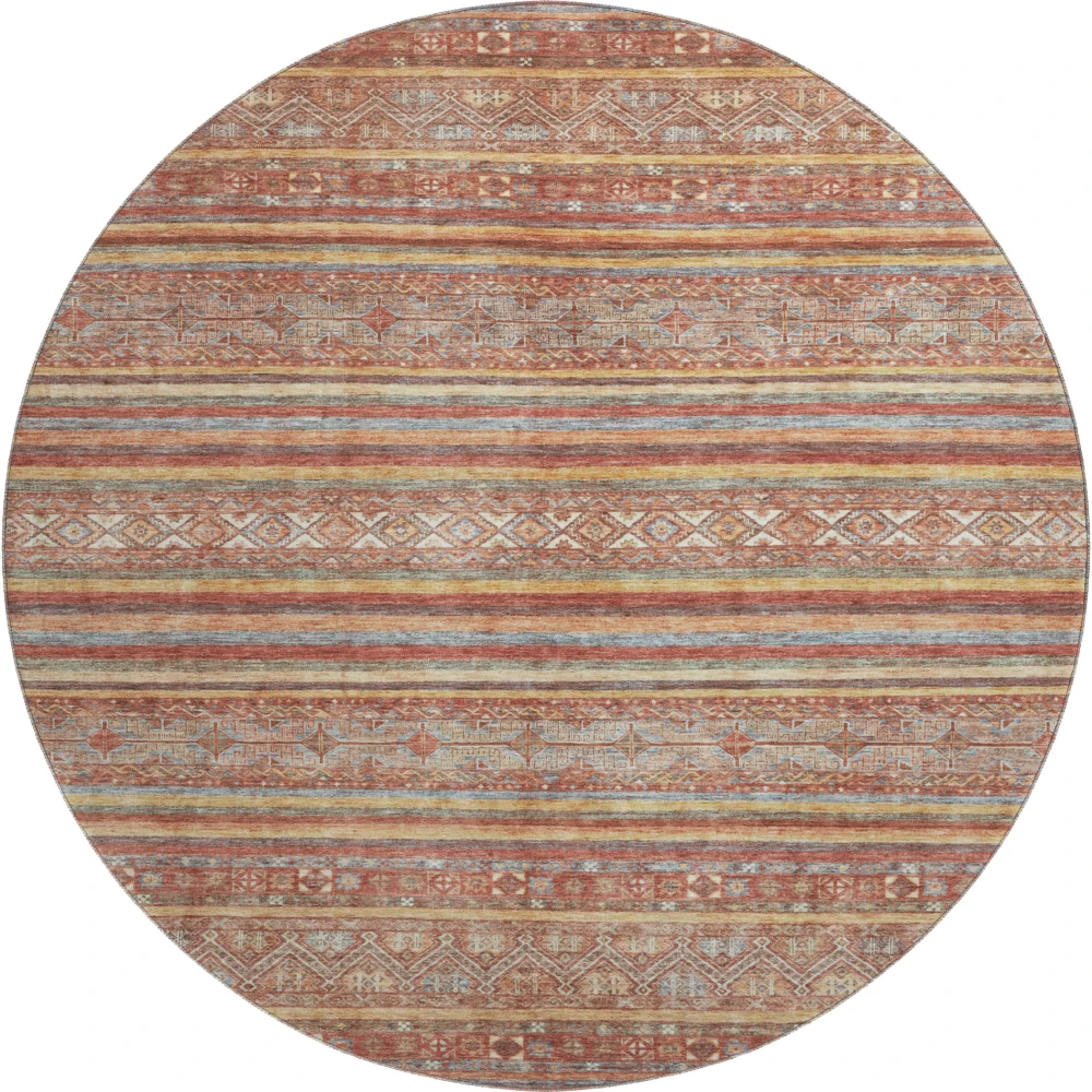 Mayfield AMF1644 Paprika 8' x 8' Rug