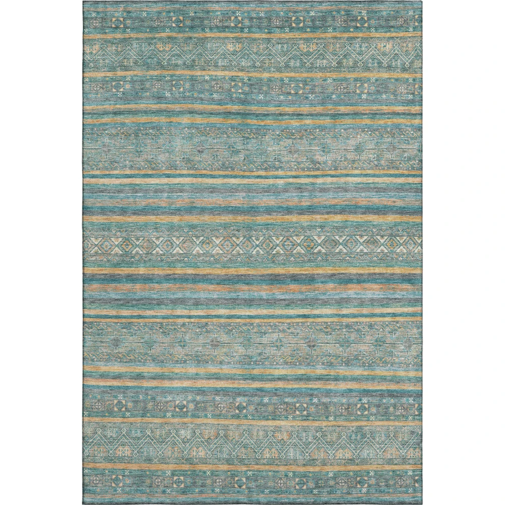 Mayfield AMF1644 Teal 3' x 5' Rug