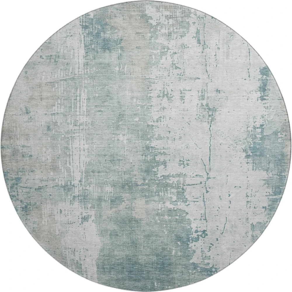 Mayfield AMF1649 Turquoise 8' x 8' Rug