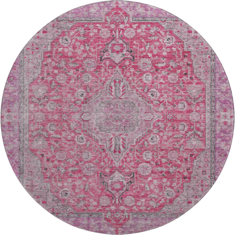 Mayfield AMF1651 Pink 8' x 8' Rug