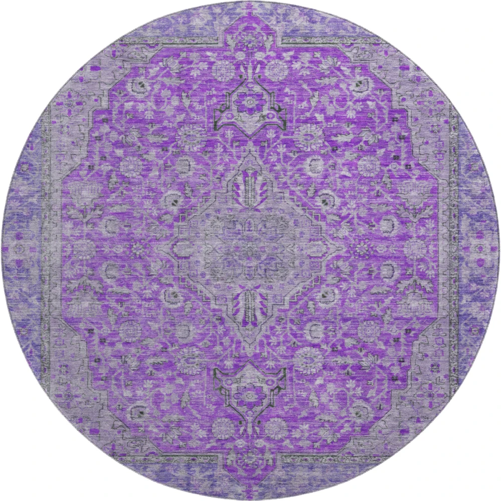 Mayfield AMF1651 Purple 8' x 8' Rug