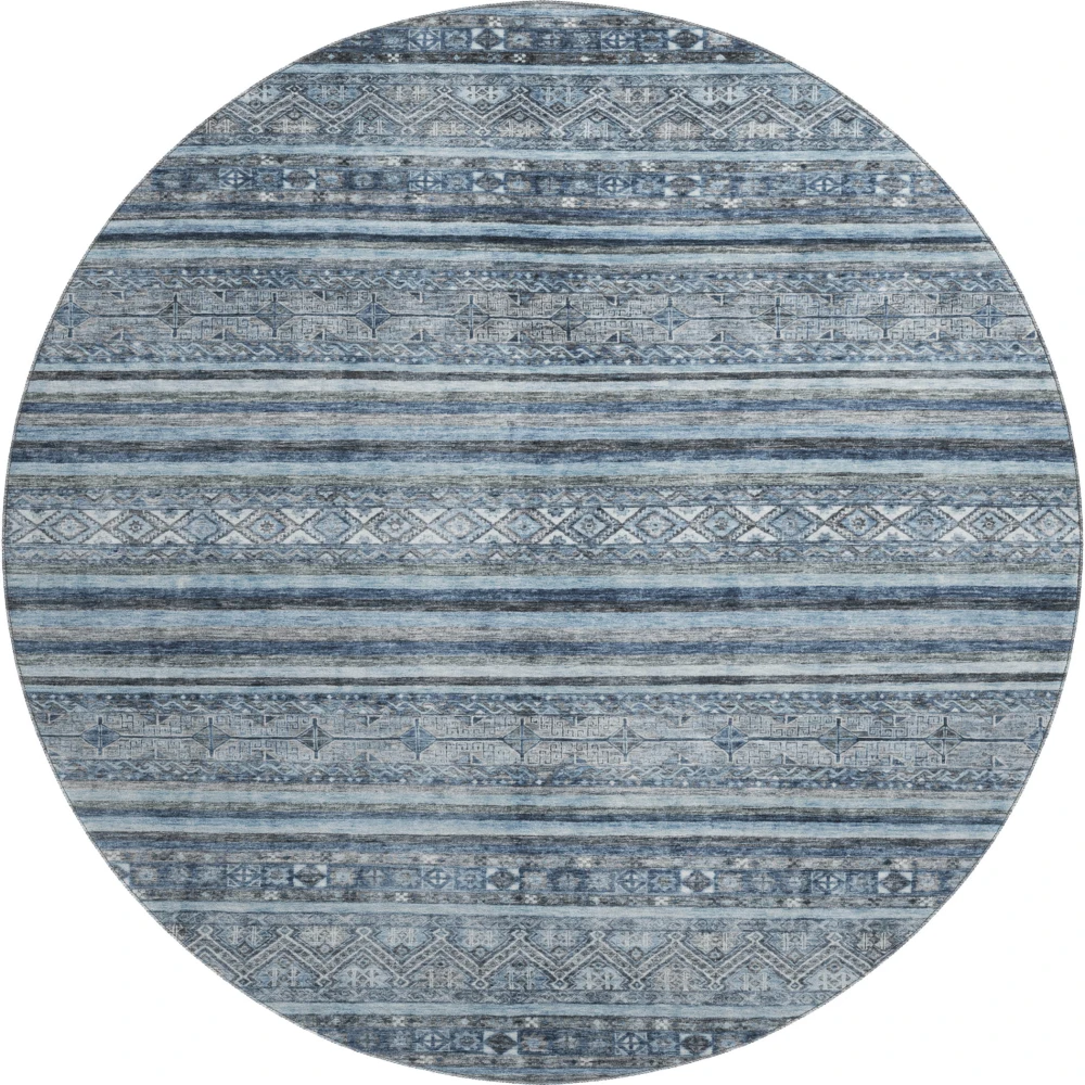 Mayfield AMF1653 Blue 8' x 8' Rug