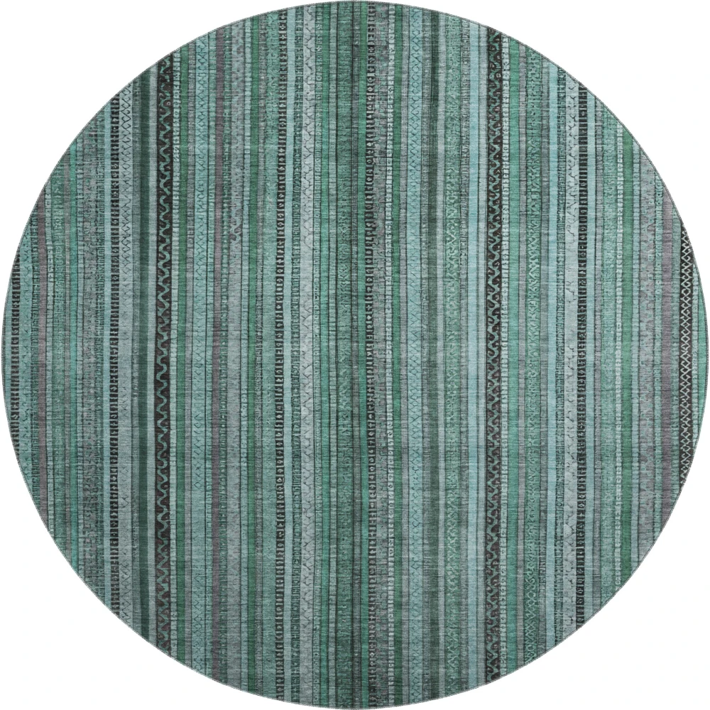 Mayfield AMF1654 Teal 8' x 8' Rug