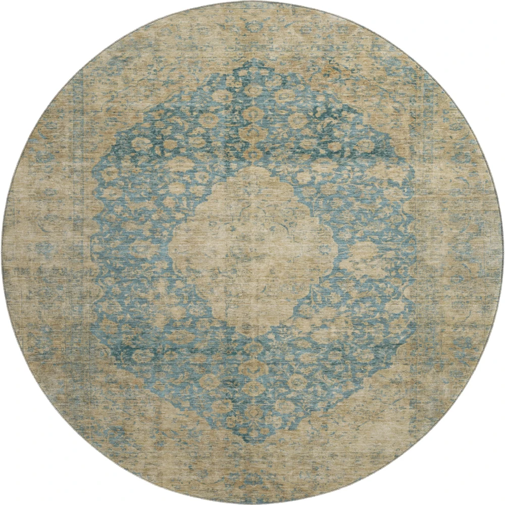 Mayfield AMF1657 Blue 8' x 8' Rug