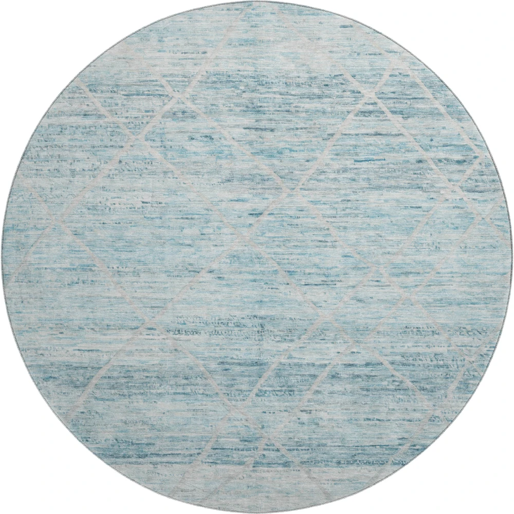 Mayfield AMF1658 Teal 8' x 8' Rug