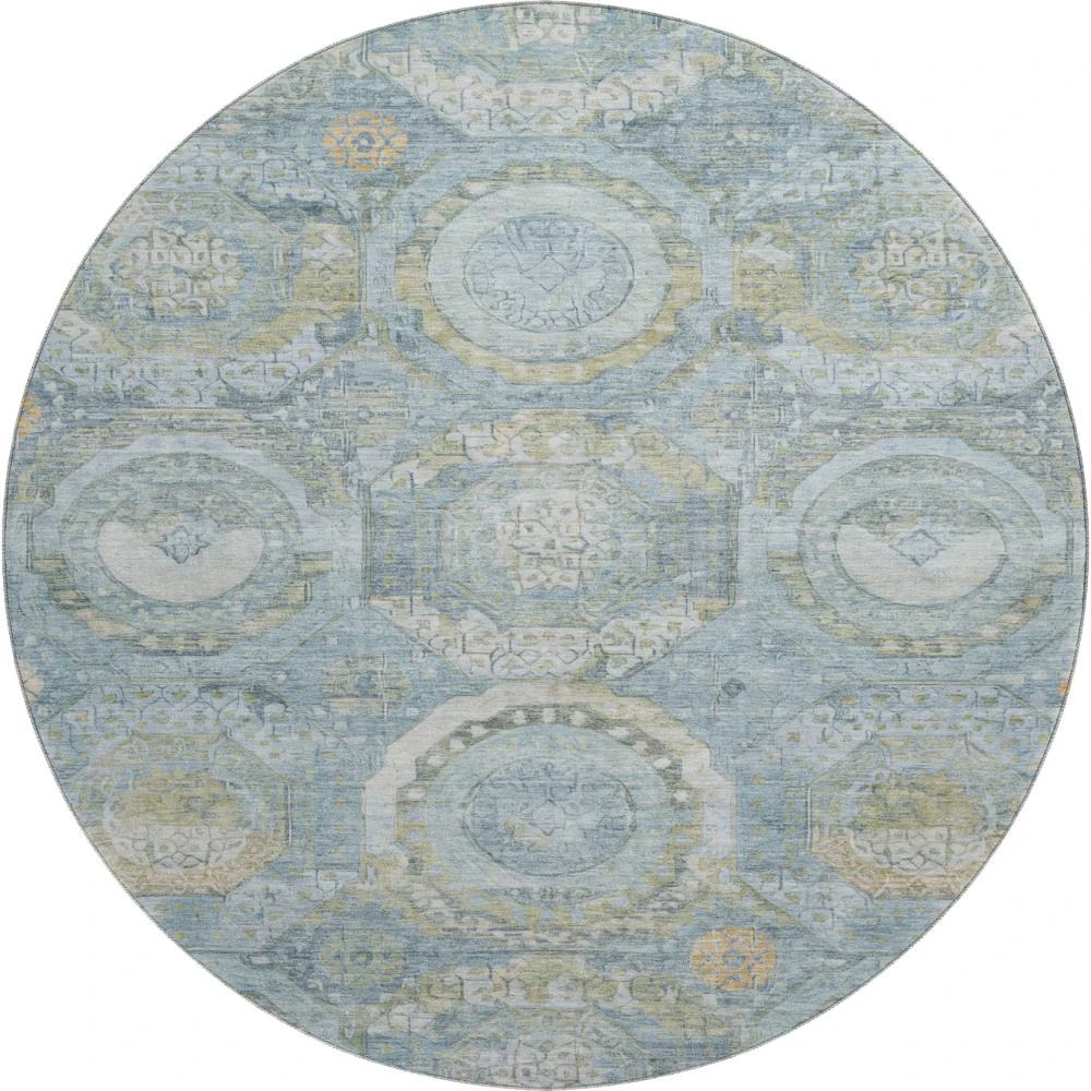 Mayfield AMF1661 Blue 8' x 8' Rug