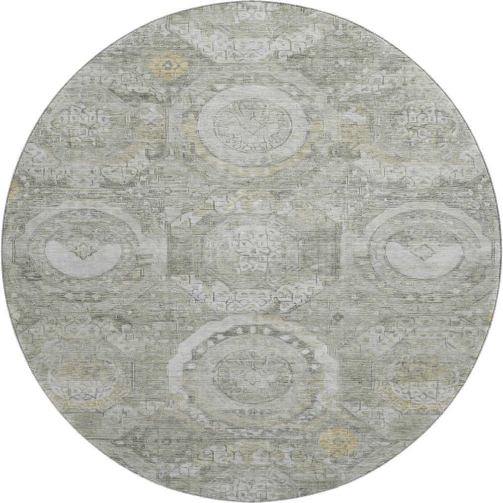 Mayfield AMF1661 Pewter 8' x 8' Rug