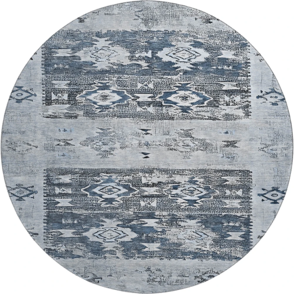 Mayfield AMF1662 Blue 8' x 8' Rug
