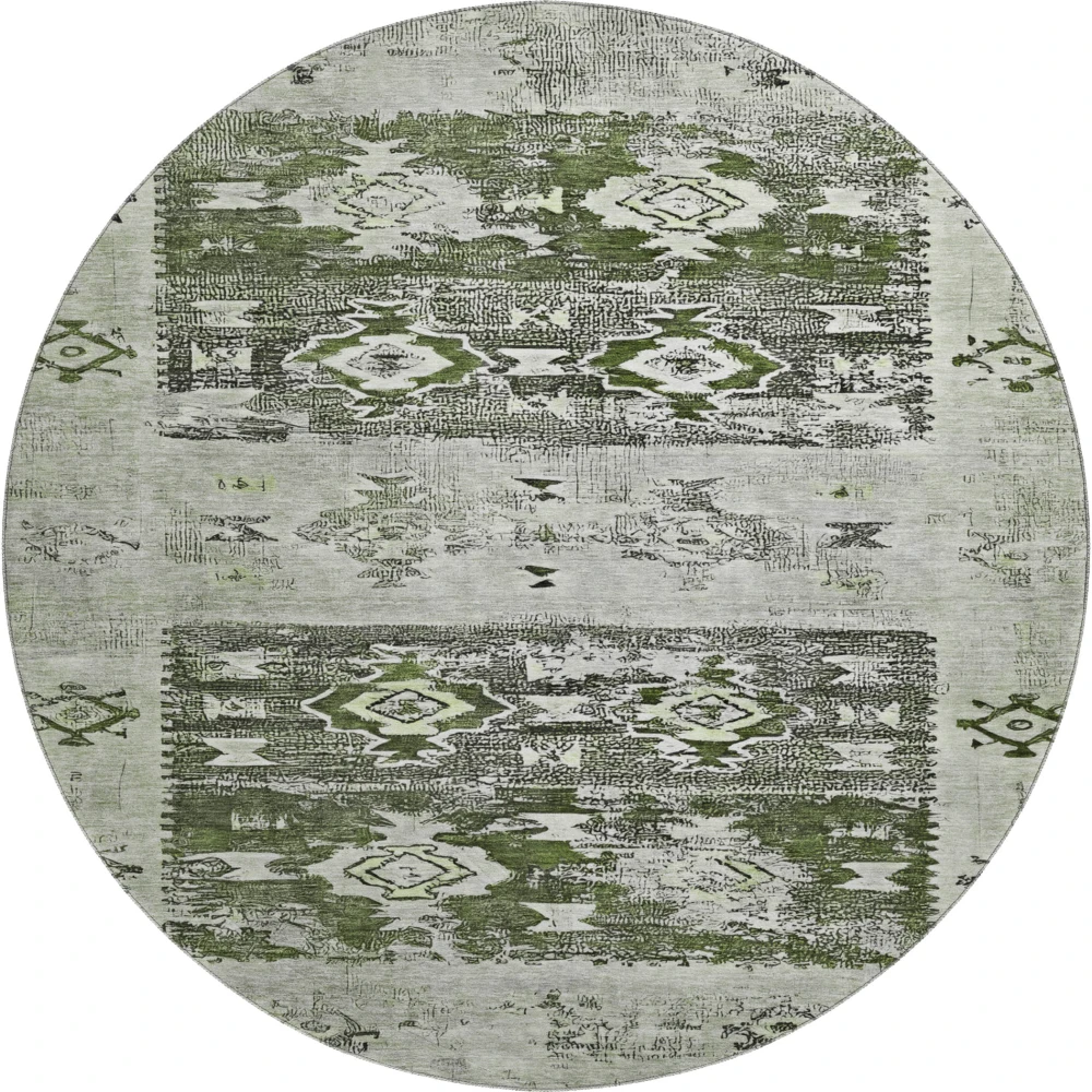 Mayfield AMF1662 Olive 8' x 8' Rug