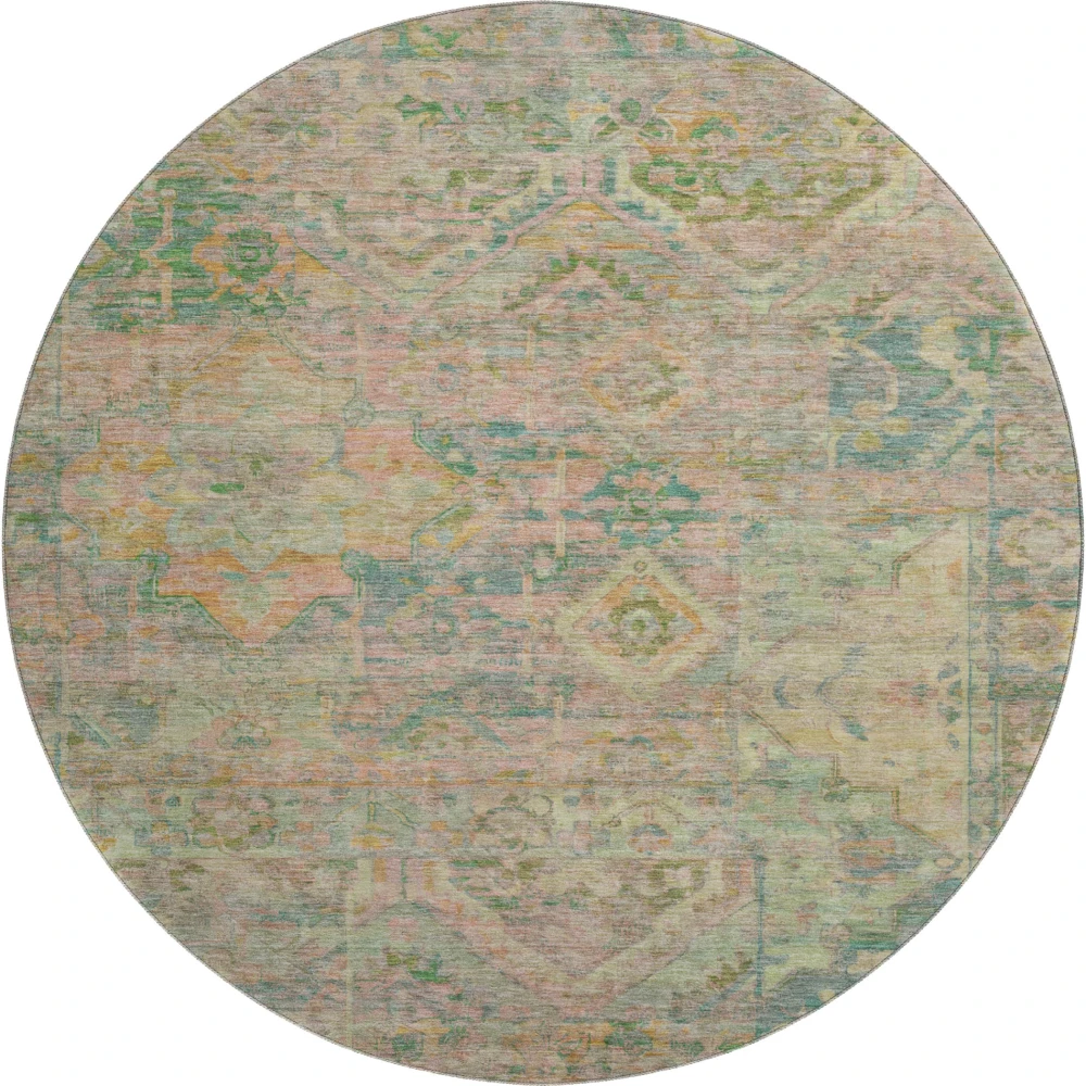 Mayfield AMF1664 Green 8' x 8' Rug
