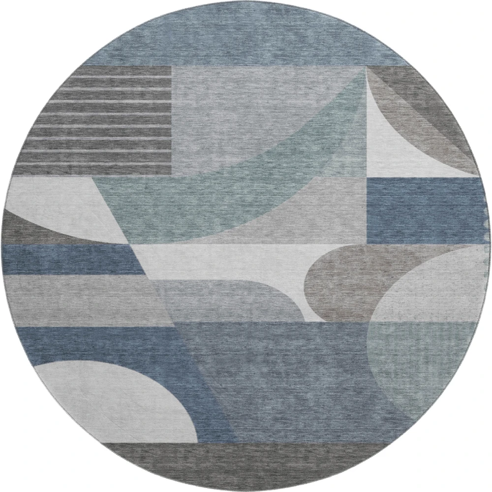 Mayfield AMF1667 Gray 8' x 8' Rug
