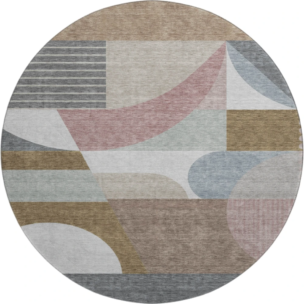 Mayfield AMF1667 Mocha 8' x 8' Rug