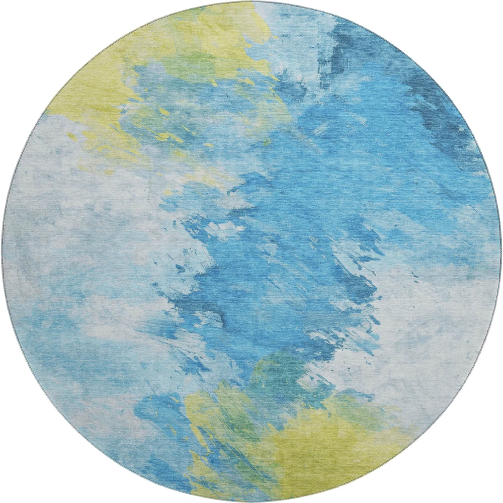 Mayfield AMF1675 Blue 8' x 8' Rug