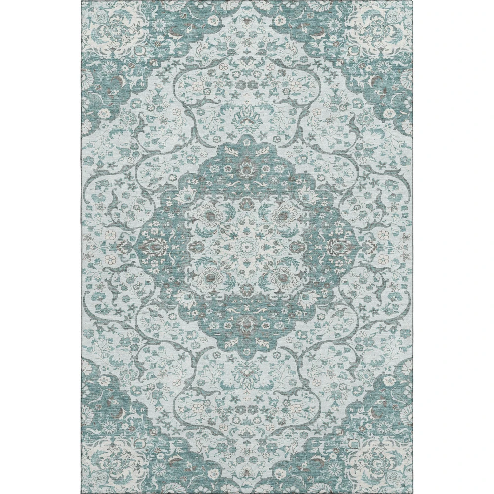 Mayfield AMF1677 Teal 10' x 14' Rug